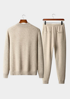 Men's Zip-Up Jumper and Trouser Set