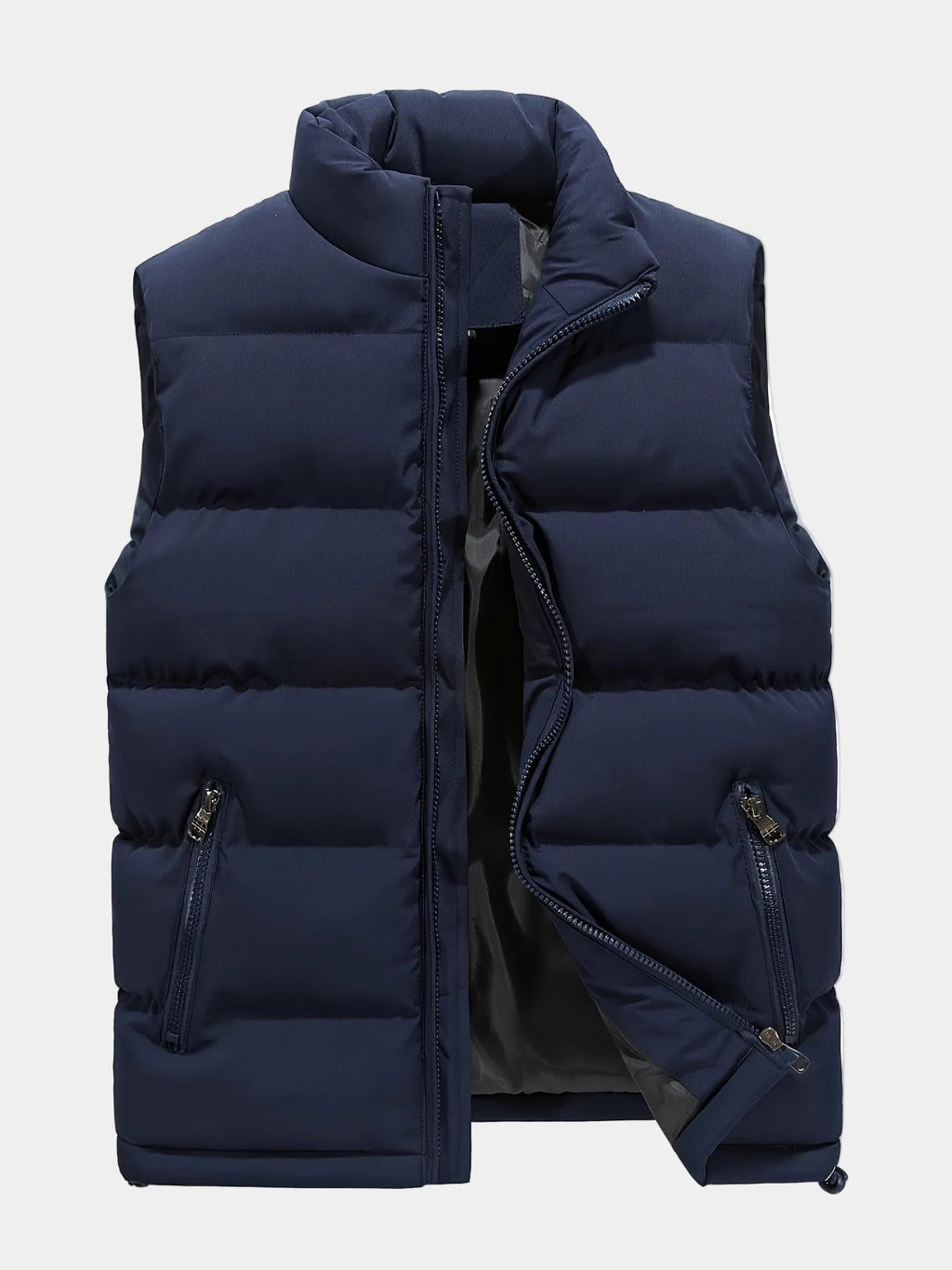 Men's Zip-Up Sleeveless Bodywarmer