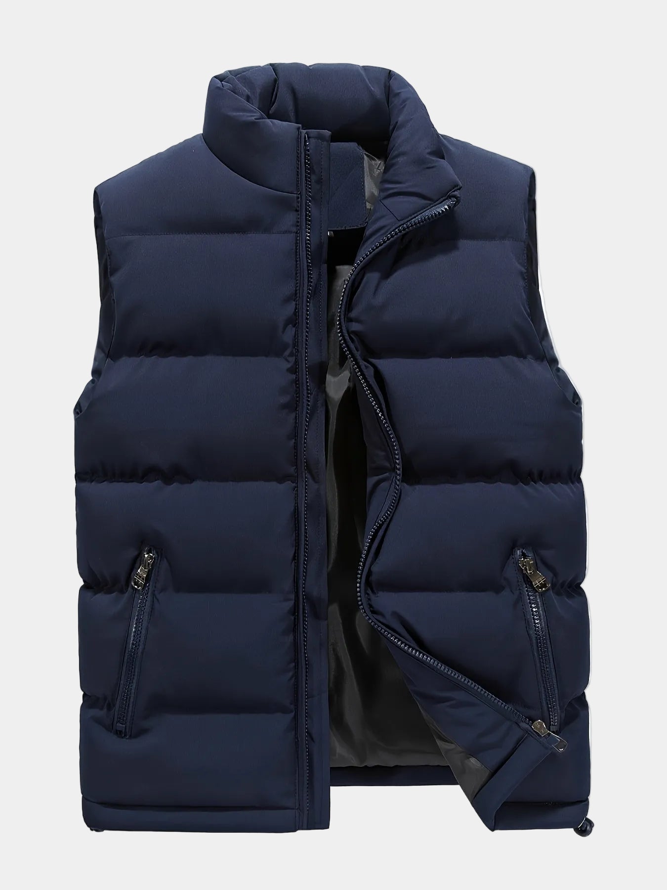 Men's Zip-Up Sleeveless Bodywarmer