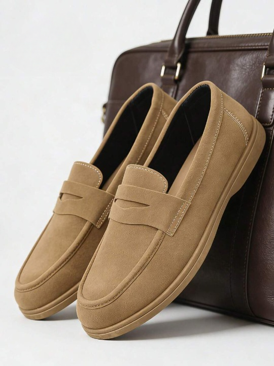 Men's Stitched Penny Loafers