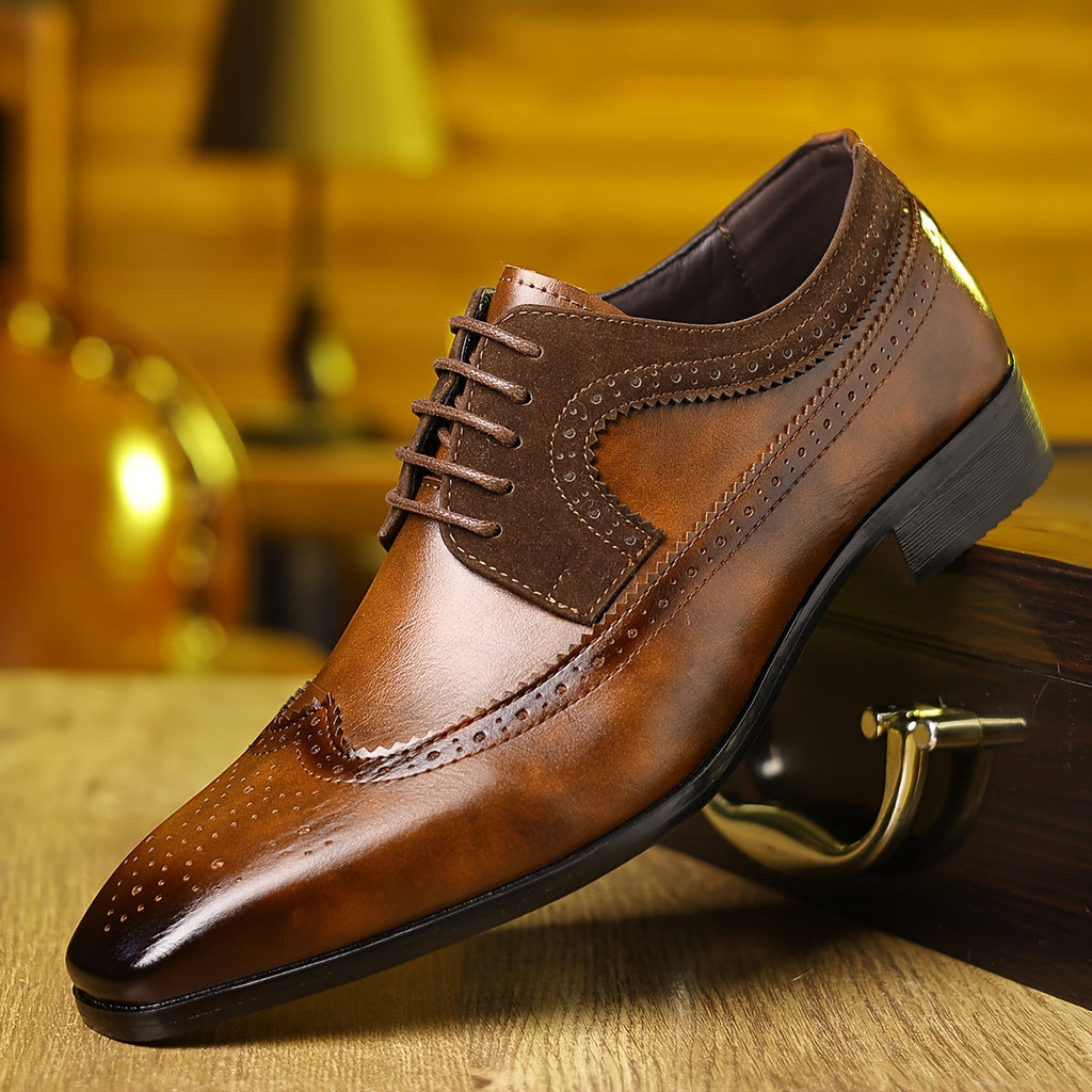 Men's Wingtip Brogue Shoes