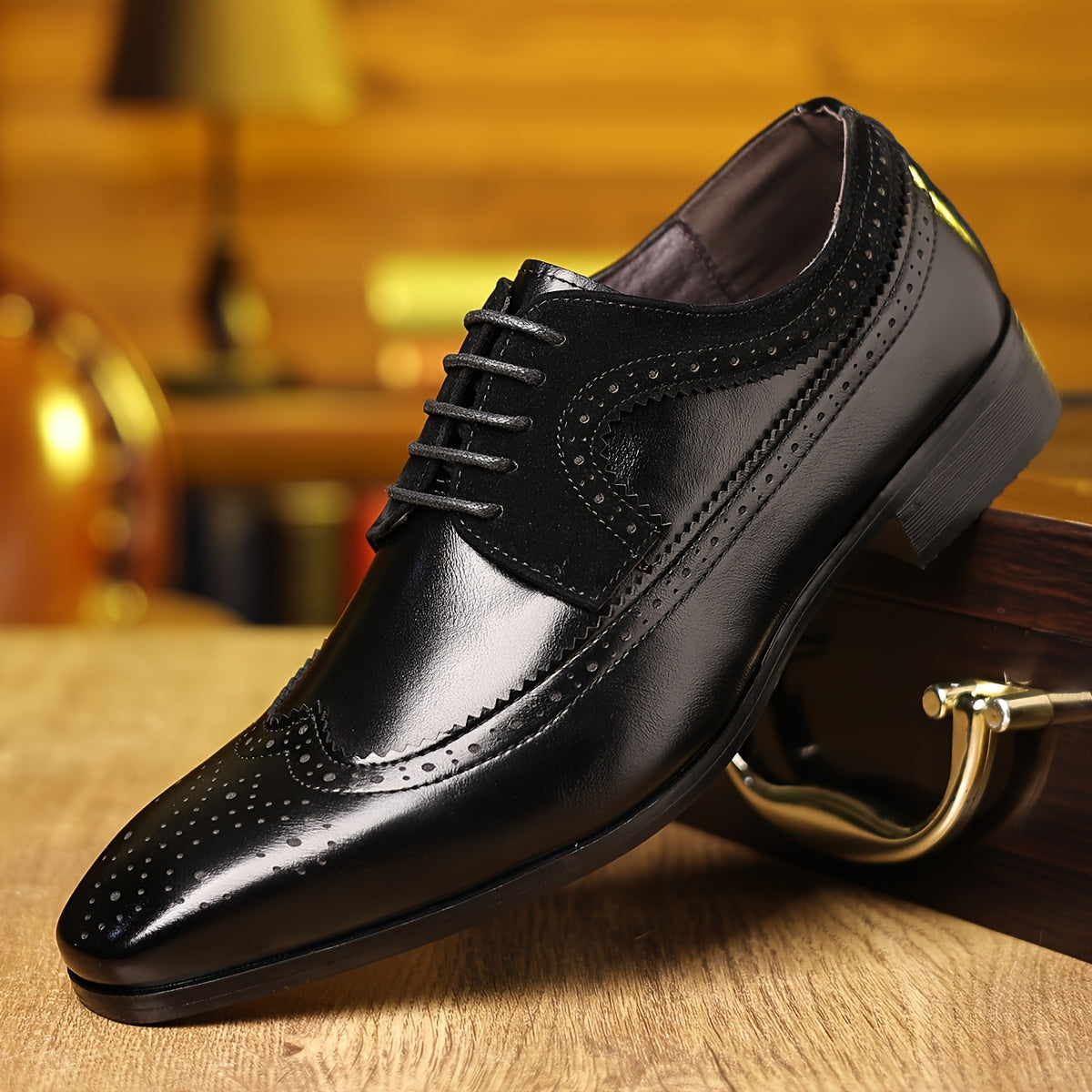 Men's Wingtip Brogue Shoes